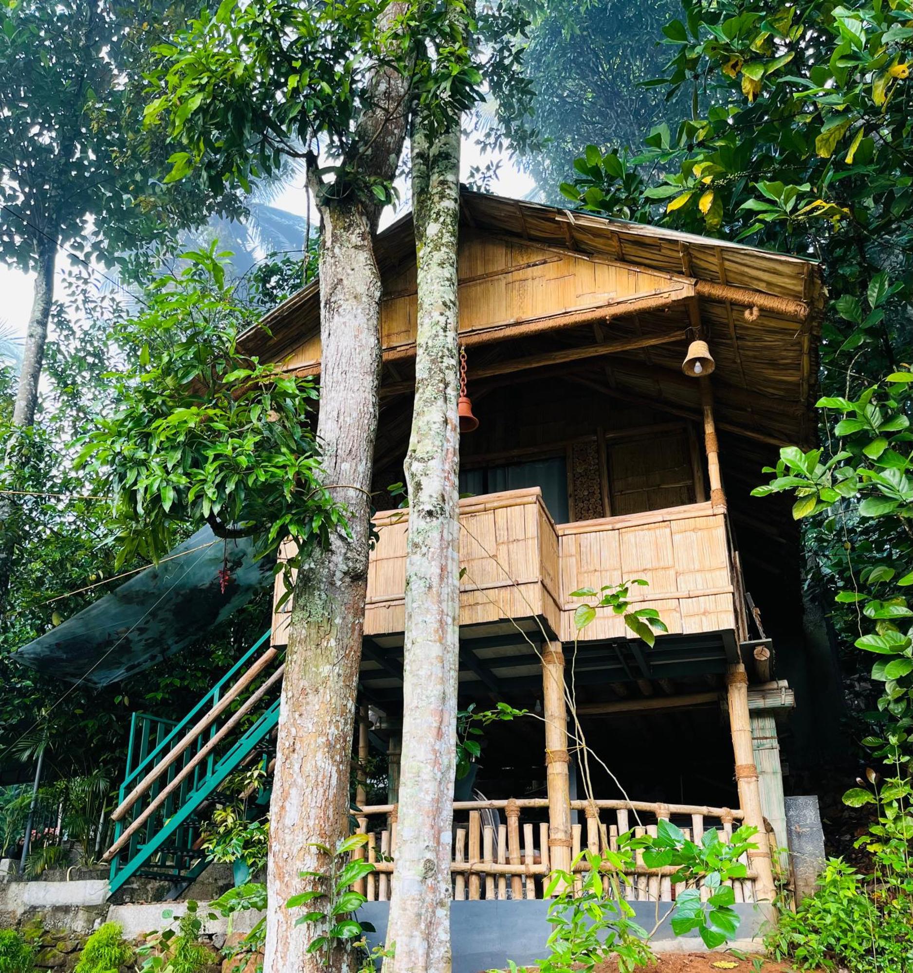 Fab - Bamboo Hut With Open Shower Munnar Εξωτερικό φωτογραφία
